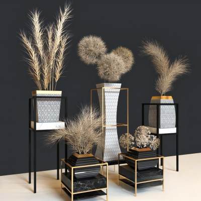 现代客餐厅 沙发茶几组合